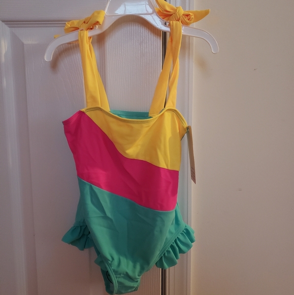 Colorful One-Piece Swimsuit - Picture 1 of 3